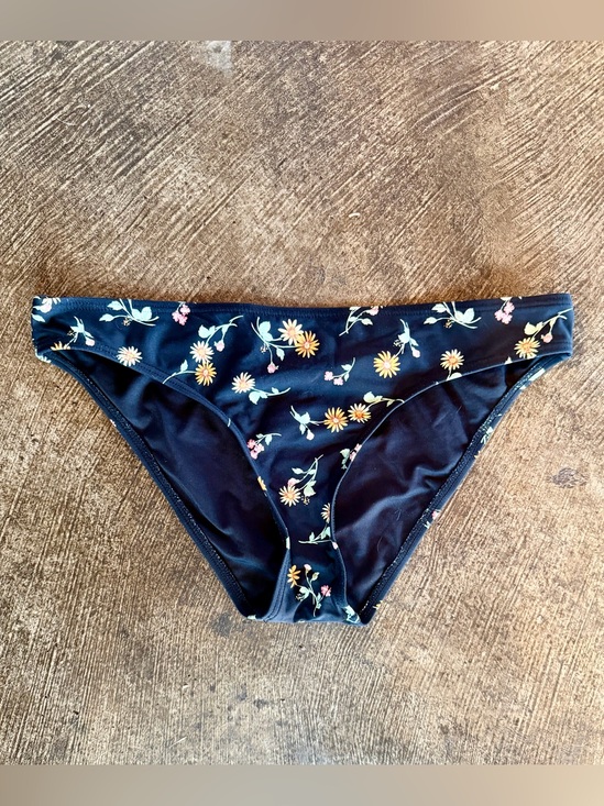 Kaiami Other - Floral Black Bikini Bottom - Women's Swim